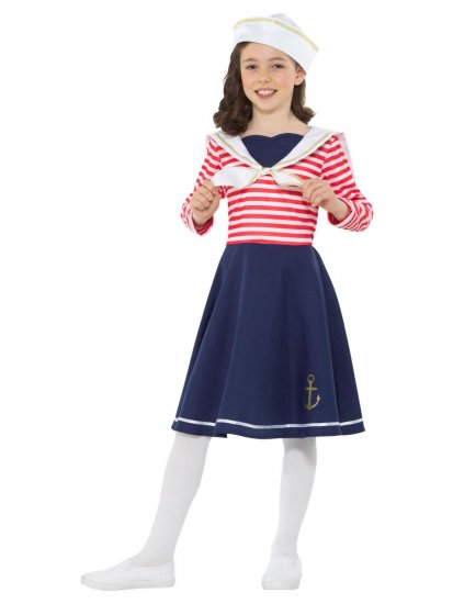 Costum marinaresc fete Sailor Girl