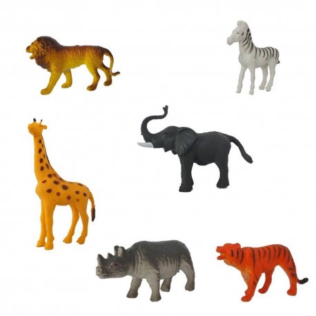 Set 6 figurine Animalele Junglei