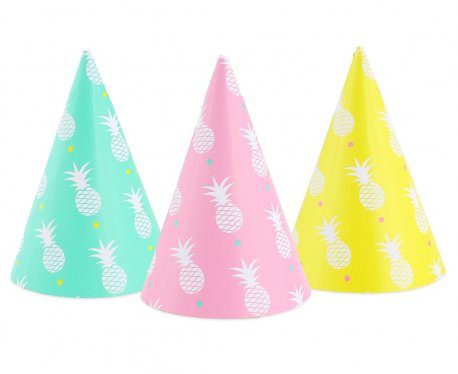 set-6-coifuri-party-ananas-tropical