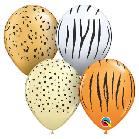 Set 50 baloane petrecere safari animal print