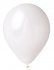 100 baloane rotunde albe metalizate 28 cm