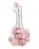 buchet-aranjament-baloane-cifra-1-argintiu-rose-90x140cm