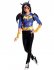 Costum Batgirl fete cu accesorii liliac