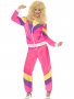 costum-anii-80-disco-roz