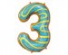 balon-folie-cifra-3-prajitura-cookie-78-cm