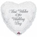 Balon Folie 45 cm Best Wishes on Your Wedding Day