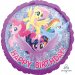 Balon folie 45 cm My Little Pony - Happy Birthday, 37335