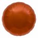 Balon folie orange metalizat rotund - 45 cm