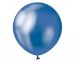 set-20-baloane-albastre-chrome-latex-13-cm