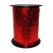 Rafie metalizata rosie cu stelute pentru decoratiuni - 10mm x 150m, Radar B49419